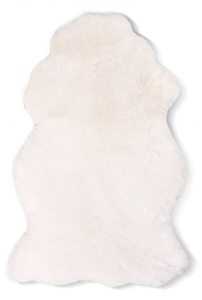 Střižená přírodní bílá ovčí kožešina FELLHOF velikost 95 cm