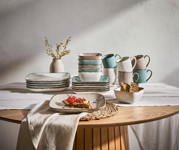 KOMBINOVANÁ SOUPRAVA 24dílné, porcelán keramika Landscape - Kolekce nádobí