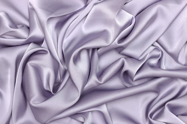 Saténové umělé hedvábí | Silky Armani - Fialová lila