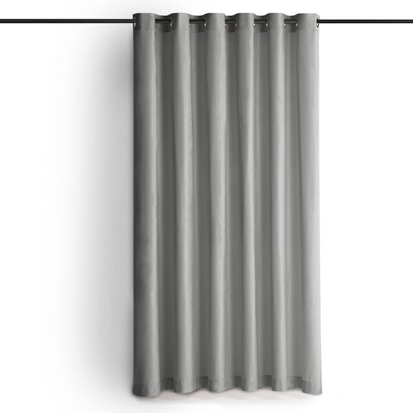 Šedý sametový dimout závěs 200x250 cm Velto – Filumi