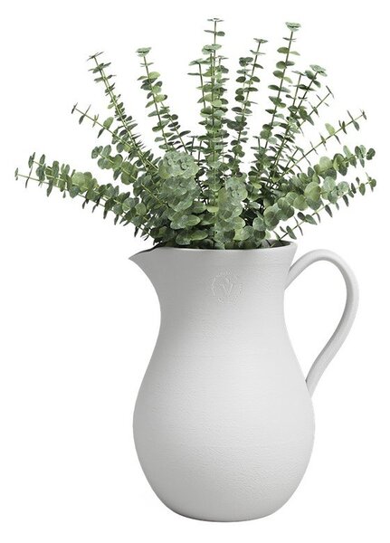 Bílá keramická ručně vyrobená váza (výška 30 cm) Harmonia – Artevasi