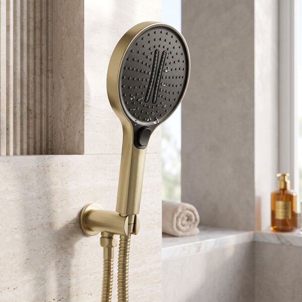 Rea, Sprchová hlavice REA JS-033 Brush Gold, REA-03907