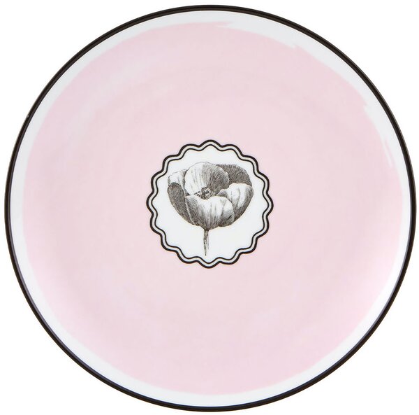 Vista Alegre HERBARIAE Dezertní talíř růžový