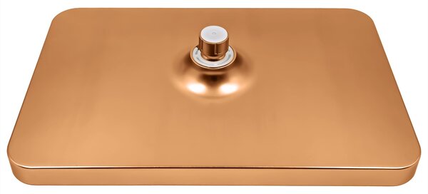 Rea, Obdélníková dešťová sprcha REA JS-032 Brushed Copper, REA-P0397