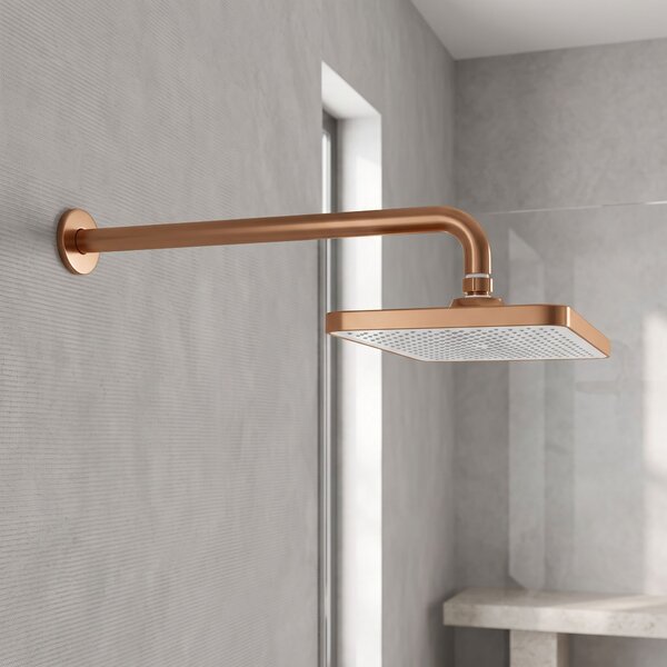 Rea, Obdélníková dešťová sprcha REA JS-032 Brushed Copper, REA-P0397
