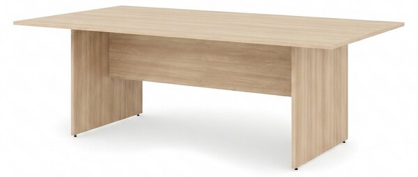 Jednací stůl Impress 220 x 120 cm, akát světlý