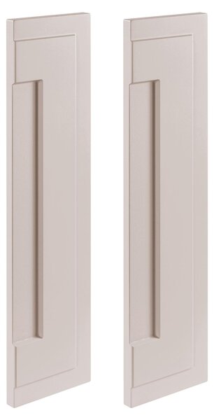 Rodan Zrcadlová Skříňka 60 cm - Šedá - Boční Panely Kašmír - Závěsná - Bezúchytková - 2dveřová - CLASSIC
