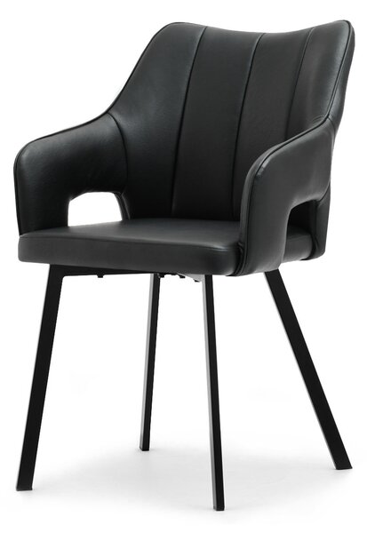 Židle Carl (černá). Akce -20%