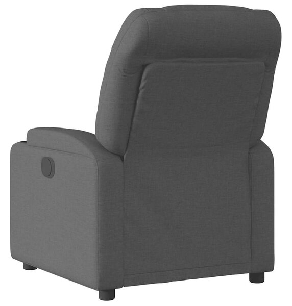 Elektrické polohovací křeslo černé textil 3204574