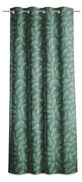 Zelený sametový závěs 140x250 cm Calm – Restilo