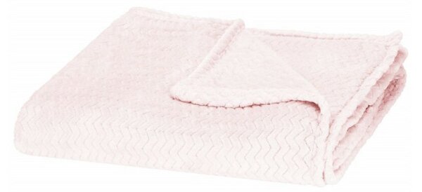 Deka 70x160 cm SPRINGOS Splendit HA7117 světle růžová