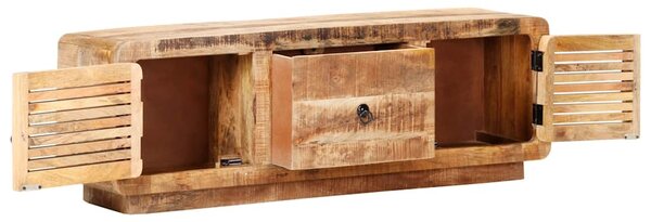 TV stolek 120 x 30 x 40 cm hrubé mangovníkové dřevo 320460