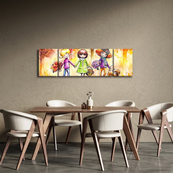 Obraz - Přátelství (170x50 cm)