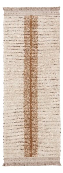 Bavlněný běhoun v béžovo-cihlové barvě 80x230 cm Duetto Toffee – Lorena Canals