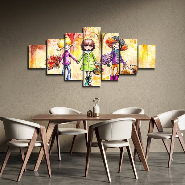 Obraz - Přátelství (210x100 cm)