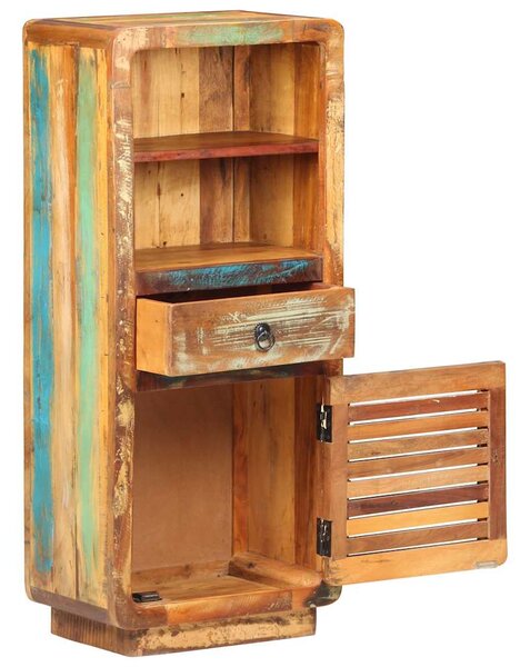 Komoda 45 x 32 x 110 cm masivní recyklované dřevo 320465
