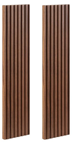 Rodan Zrcadlová Skříňka 40 cm - Šedá - Boční Panely Dub Ořech - Závěsná - Bezúchytková - 1dveřová - ELEGANCE