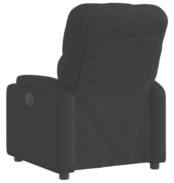 Elektrické polohovací křeslo černé textil 3204688