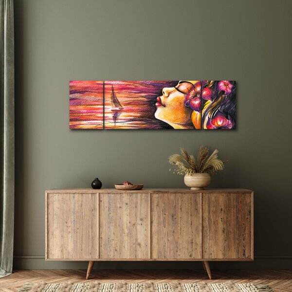 Obraz - Vzpomínky na léto (170x50 cm)