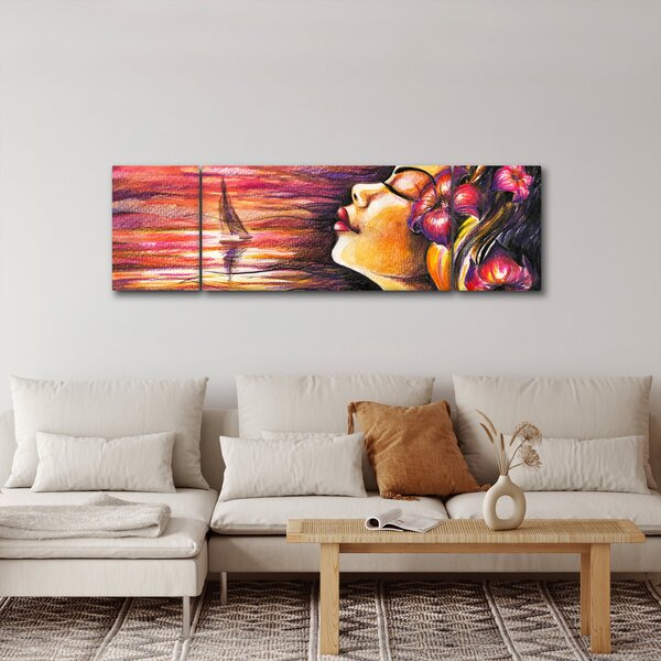 Obraz - Vzpomínky na léto (170x50 cm)