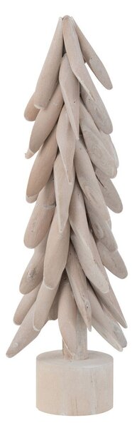 Přírodní dřevěný vánoční stromek s patinou z větviček Footy - Ø10*41 cm