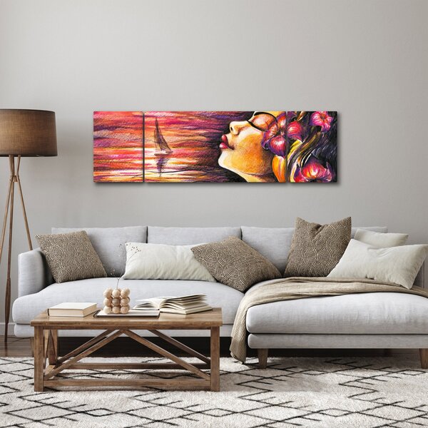 Obraz - Vzpomínky na léto (170x50 cm)