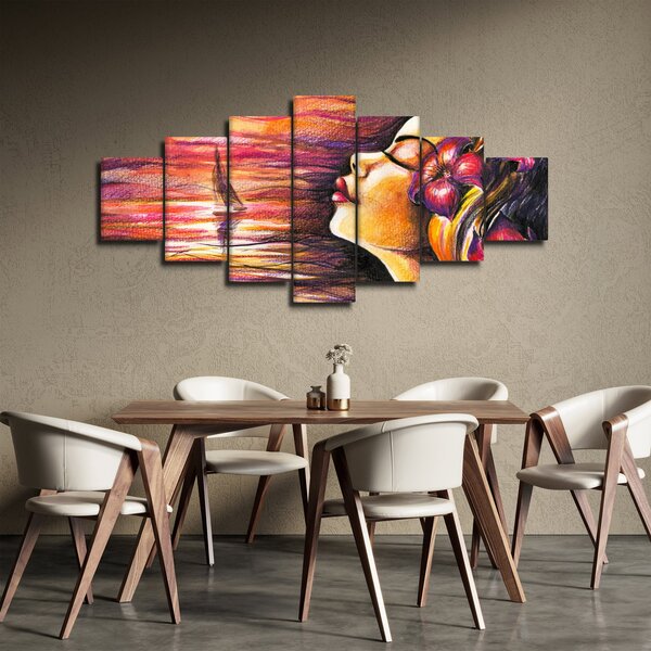 Obraz - Vzpomínky na léto (210x100 cm)