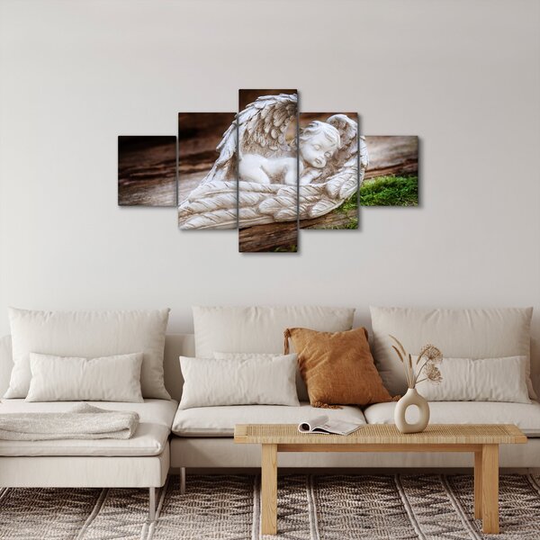 Obraz - Spící andílek (125x70 cm)