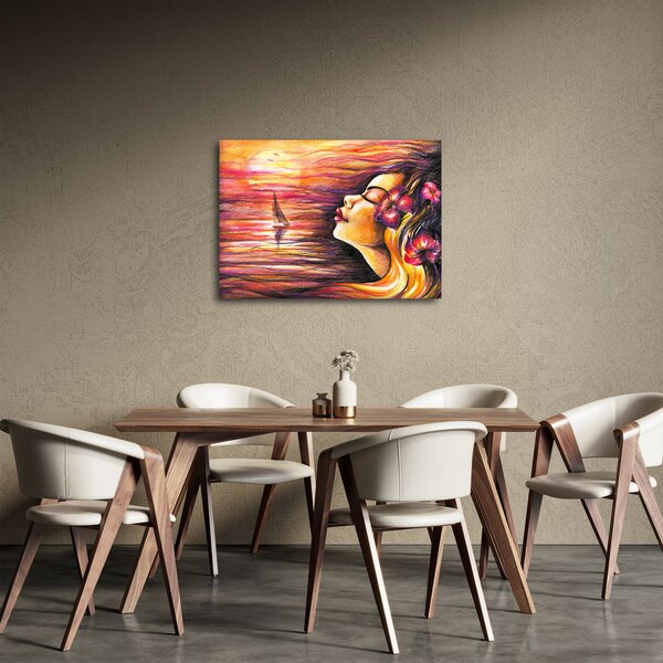 Obraz - Vzpomínky na léto (70x50 cm)