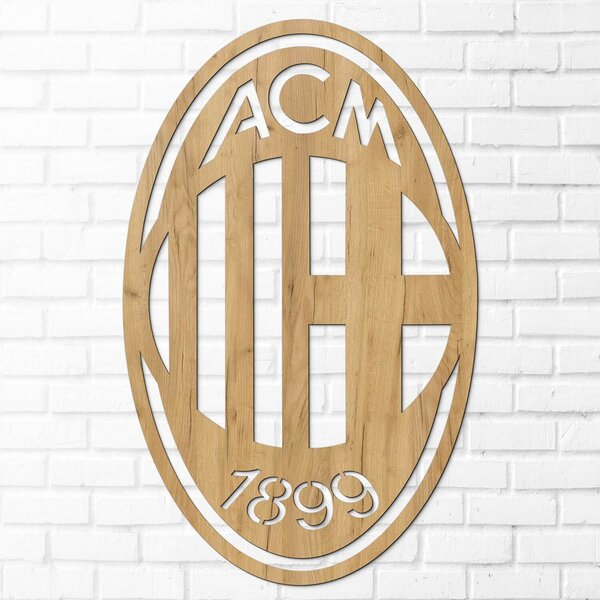 DUBLEZ | Logo fotbalového klubu na zeď - ACM | Obraz