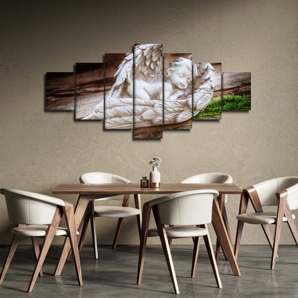 Obraz - Spící andílek (210x100 cm)