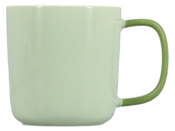 Zelený hrnek z kostního porcelánu 370 ml Mae – ONA