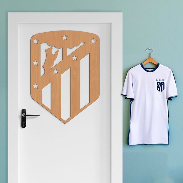 DUBLEZ | Logo fotbalového klubu - Atlético Madrid | Obraz