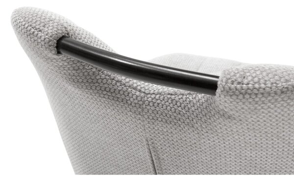 Béžové čalouněné barové židle v sadě 2 ks (výška sedáku 65 cm) Muli – Marckeric