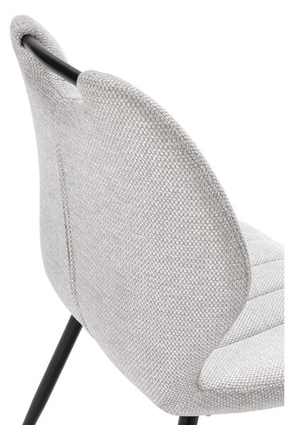 Béžové čalouněné barové židle v sadě 2 ks (výška sedáku 65 cm) Muli – Marckeric
