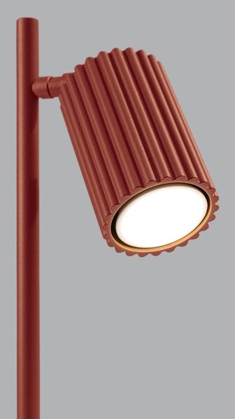 Stolní lampa v cihlové barvě (výška 43 cm) Gleam – Sollux