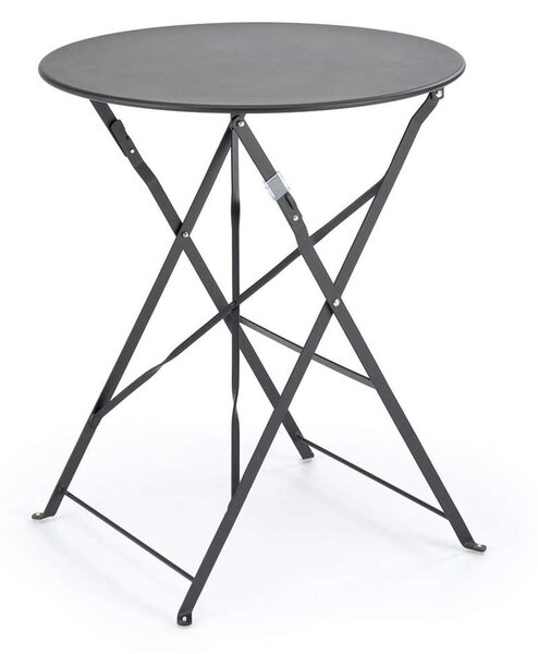 Zahradní balkonový set Perivoli - 2 židle, černá