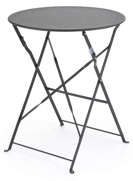 Zahradní balkonový set Perivoli - 2 židle, černá