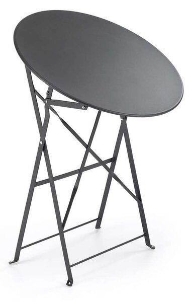 Zahradní balkonový set Perivoli - 2 židle, černá