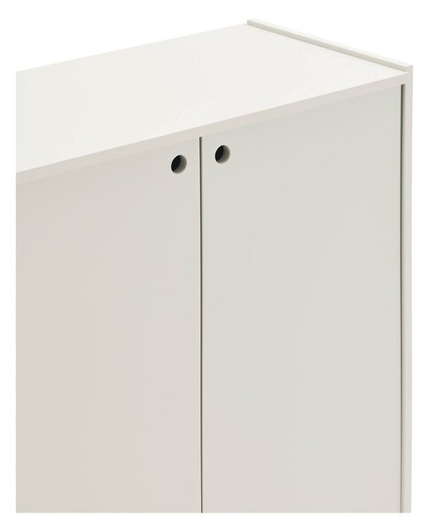 Krémová komoda 197x80x40 cm Wally – Teulat
