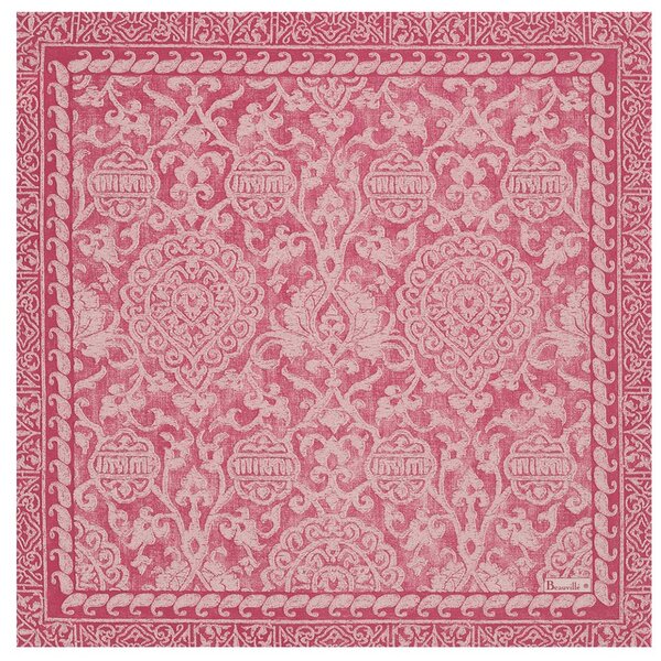 Beauvillé Grand Soir růžový ubrousek 55x55 cm