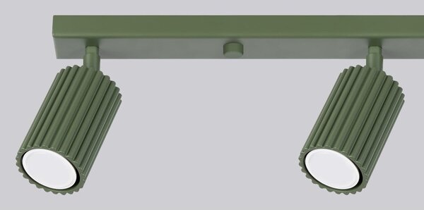 Zelené bodové svítidlo 6,5x81 cm Gleam – Sollux