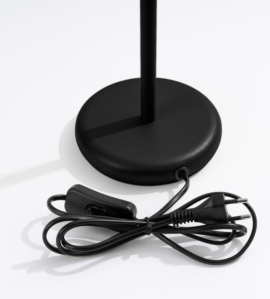 Černá stolní lampa (výška 43 cm) Gleam – Sollux