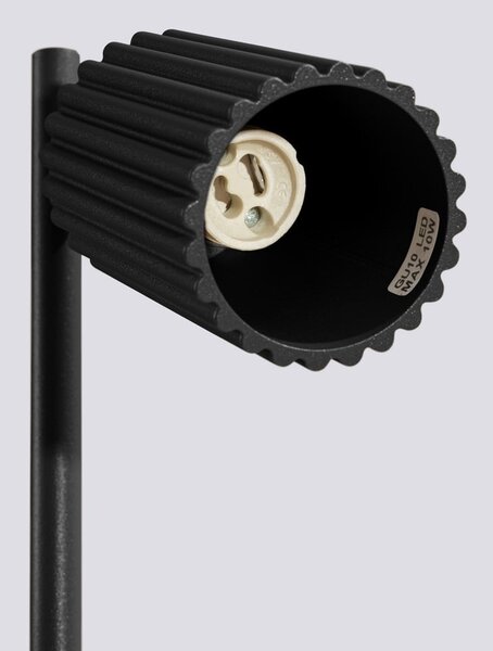 Černá stolní lampa (výška 43 cm) Gleam – Sollux