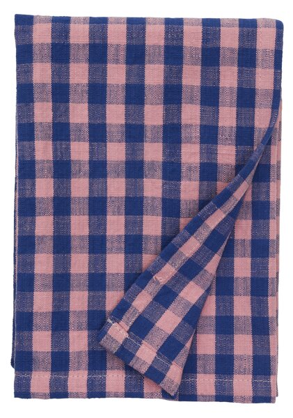 Utěrka Checked Blue/Pink