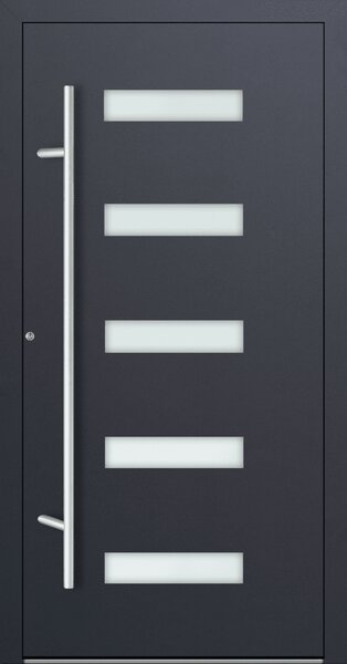 Hliníkové vchodové dveře FM Turen Premium P90 M11 antracit RAL7016