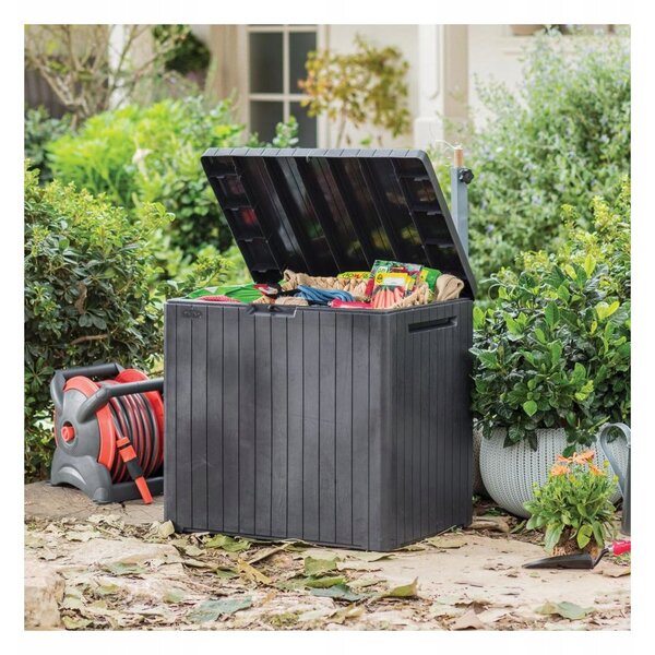 Zahradní truhla Keter City Storage Box 113L grafitová