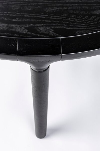 Kulatý jídelní stůl v dekoru jasanu ø 128 cm Storm – Zuiver