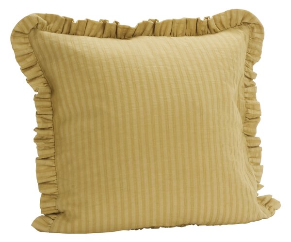 Povlak na polštář Ruffled Light Yellow 50 × 50 cm
