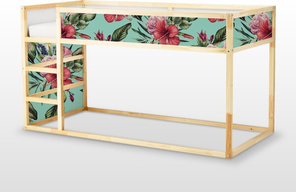 Samolepky Ikea Kura Bed Jarní růže
